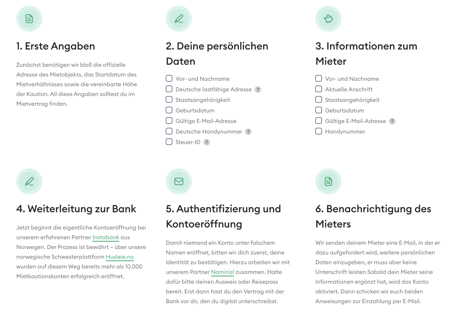 Smartmiete Mietkaution